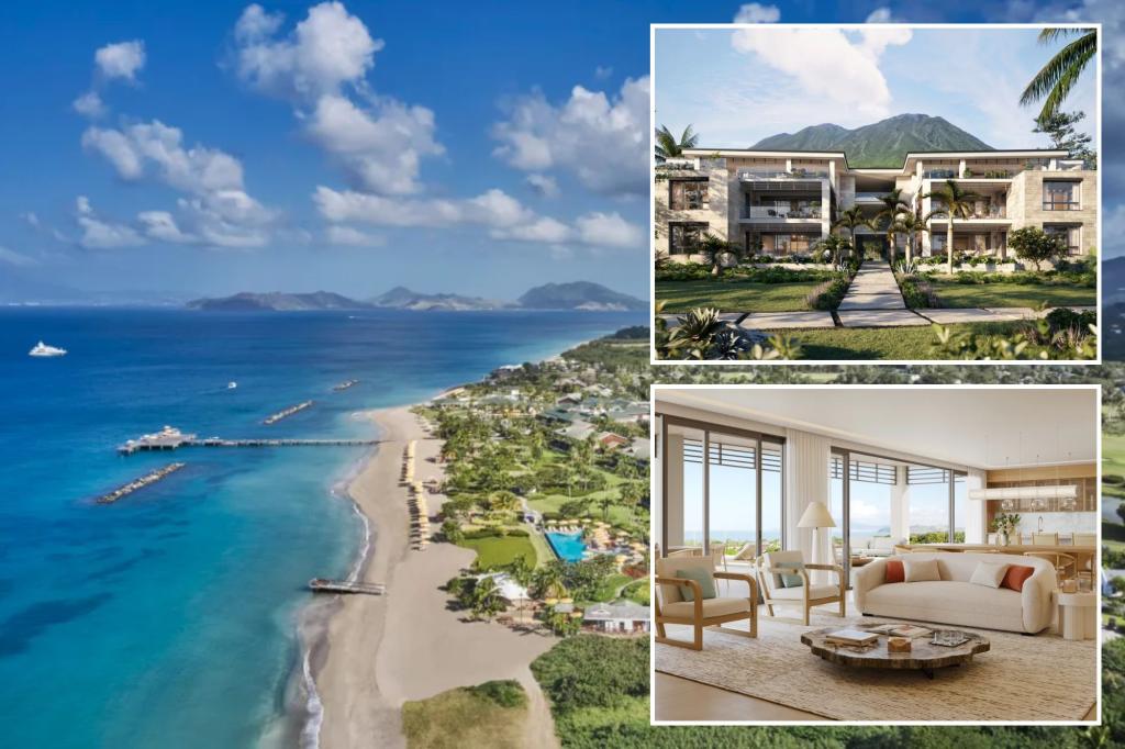 The Four Seasons Nevis Resort rests ground in the fascinating new residences that come with five -star fine